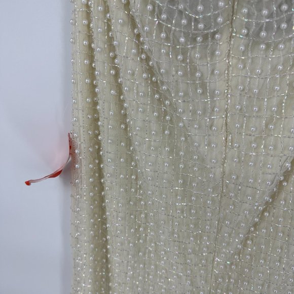 Starlet Pearl Embellished Pencil Midi Skirt Size 12 NWT *flaws* - Picture 9 of 12